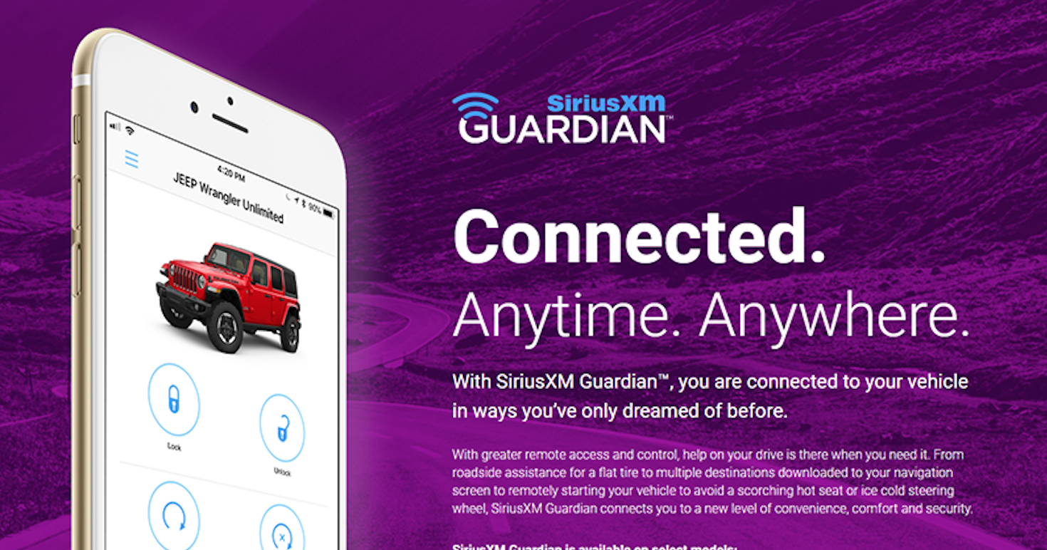 SiriusXM (Gardian Landing Portal)